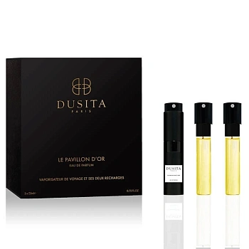 Dusita Le Pavillon D'Or дорожный набор: парфюмерная вода 7.5 мл x 3