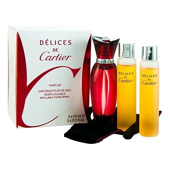 Delices de Cartier духи 3 x 15 мл