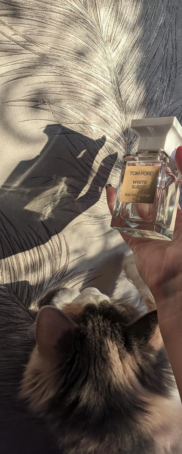 Tom Ford White Suede