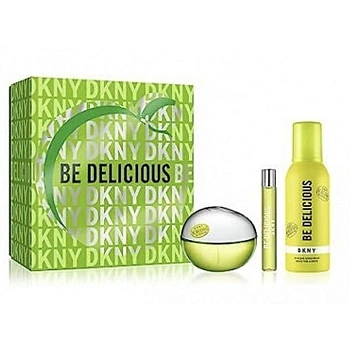DKNY Be Delicious набор: парф. вода 100 мл + парф. вода 15 мл + гель для душа 150 мл