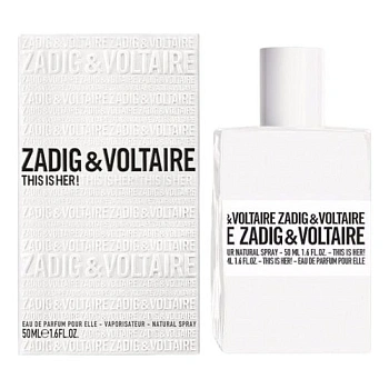Zadig & Voltaire This is Her парфюмерная вода 50 мл