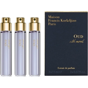 Maison Francis Kurkdjian Oud Silk Mood Extrait de parfum набор: духи 11 мл х 3