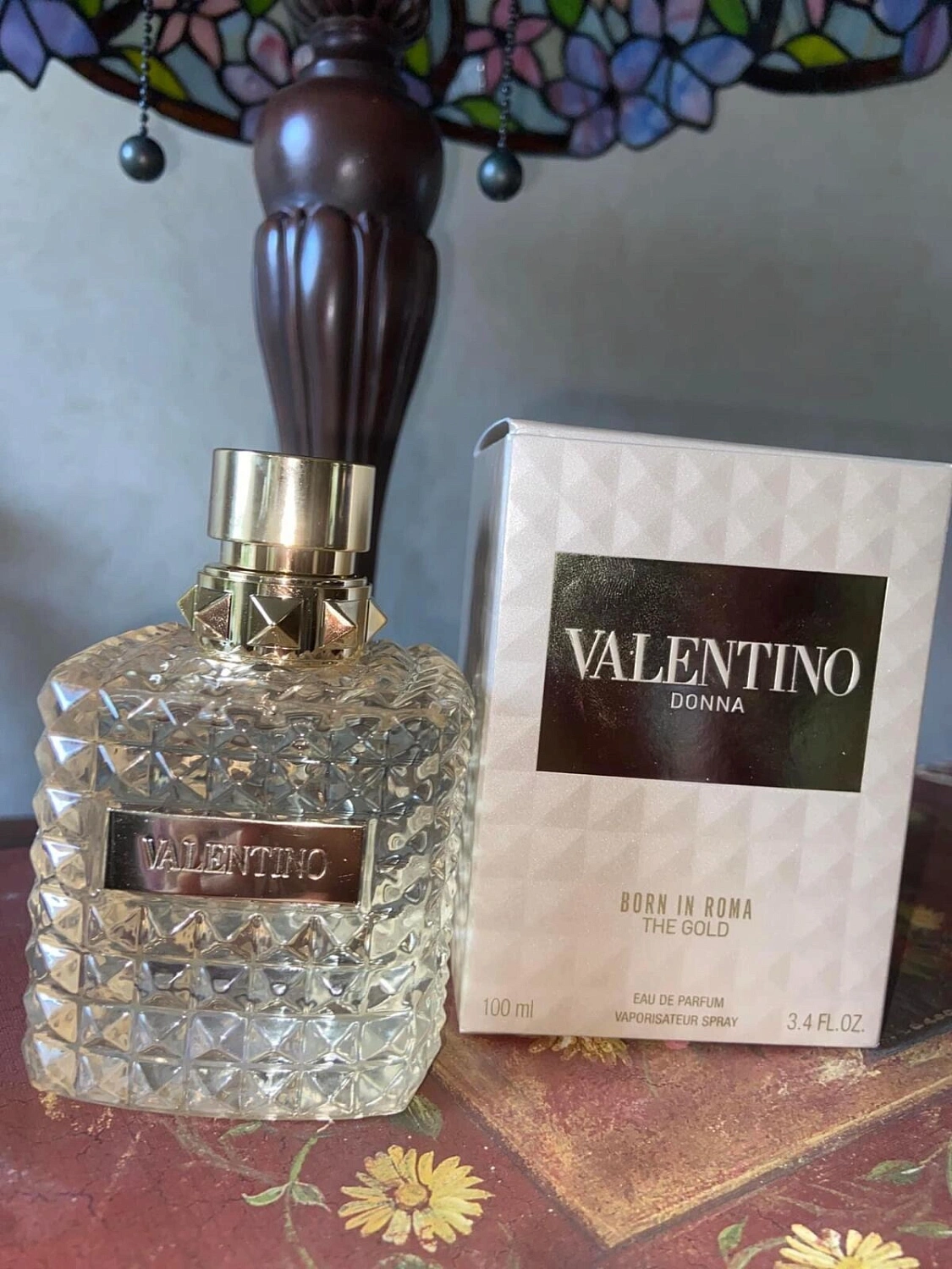Valentino Born in Roma the Gold Donna