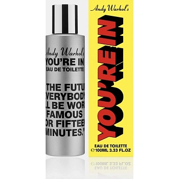 Comme des Garçons Andy Warhol's You're In туалетная вода 100 мл (in the future everybody will be famous for fifteen minutes)