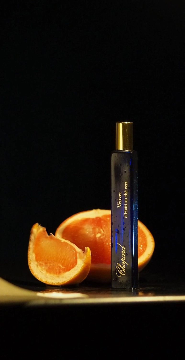 Chopard Vetiver d'Haiti au The Vert