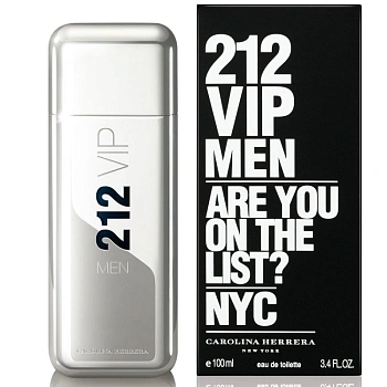 Carolina Herrera 212 Vip Men туалетная вода 50 мл