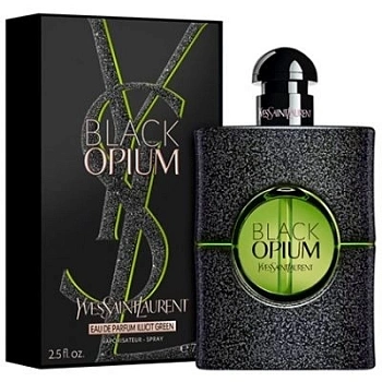 Yves Saint Laurent Black Opium Illicit Green парфюмерная вода 75 мл
