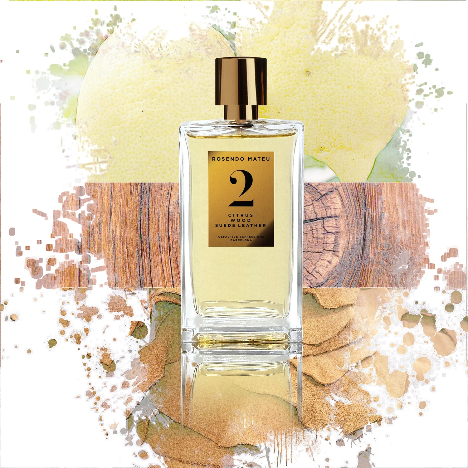 Rosendo Mateu Olfactive Expressions Rosendo Mateu Nº 2 Citrus, Wood, Suede Leather