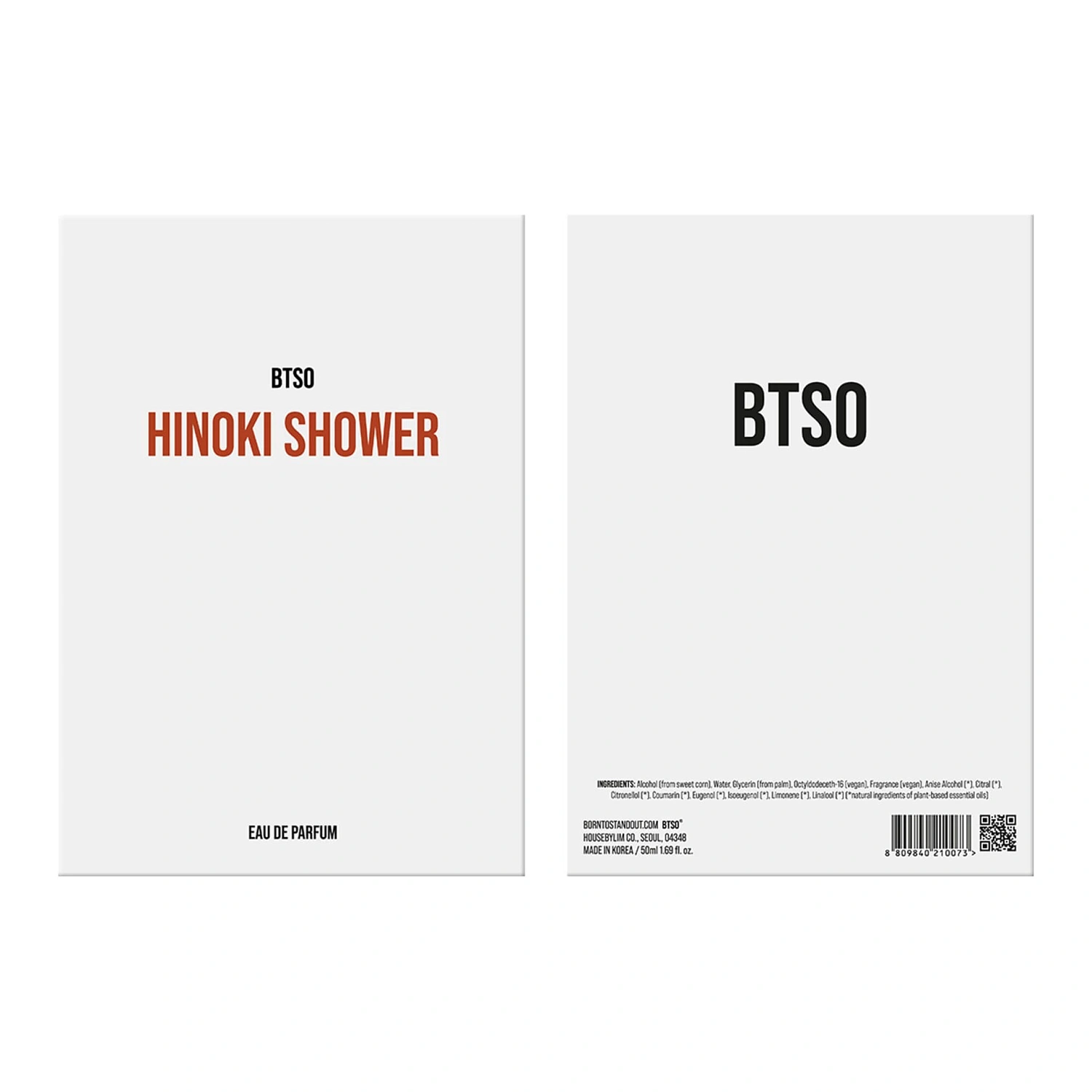 BORNTOSTANDOUT Hinoki Shower