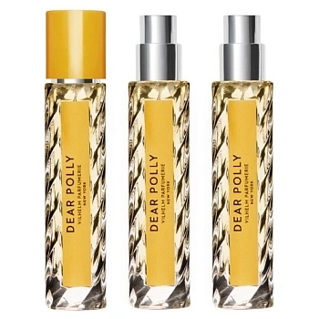 Vilhelm Parfumerie Dear Polly дорожный набор: парфюмерная вода 10 мл х 3