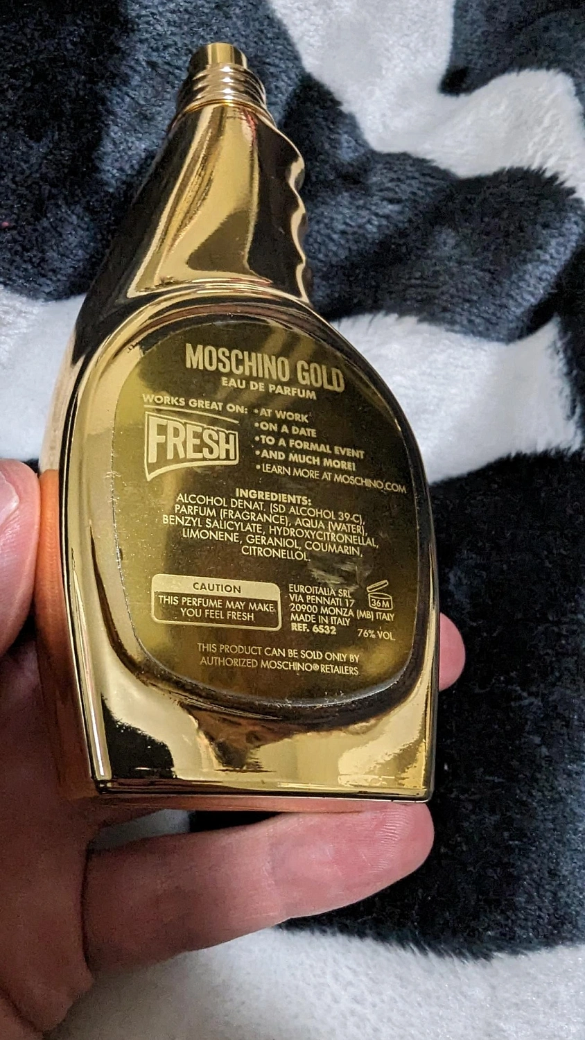 Moschino Gold Fresh Couture