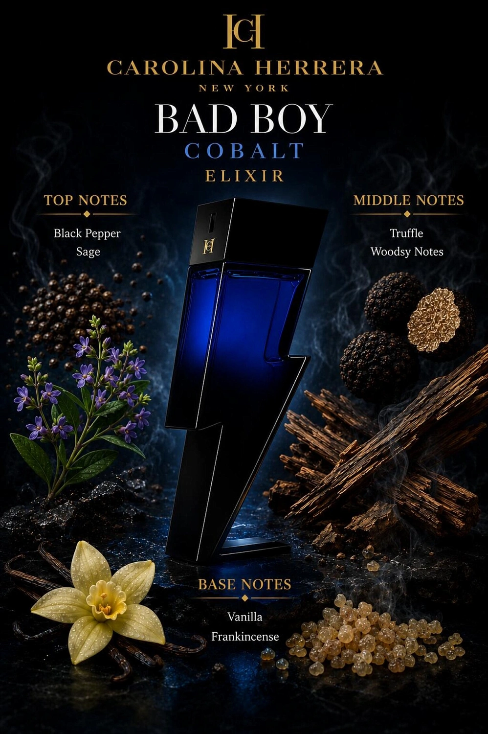 Carolina Herrera Bad Boy Cobalt Elixir
