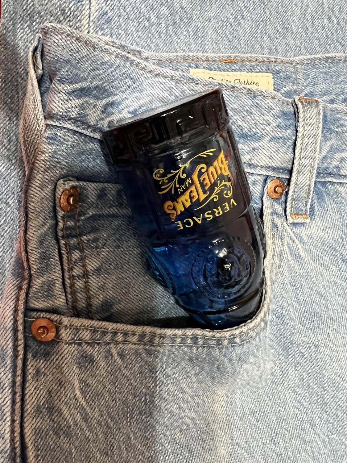 Versace Blue Jeans
