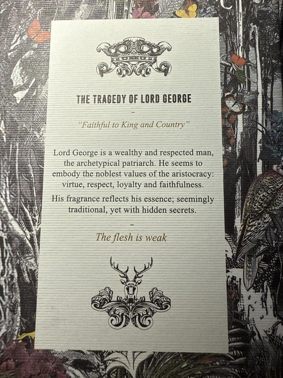 Penhaligon's The Tragedy of Lord George
