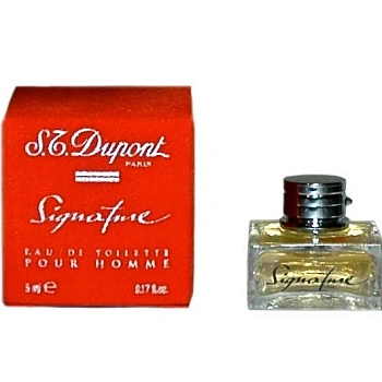 S.T. Dupont Signature for Men туалетная вода 5 мл (миниатюра)