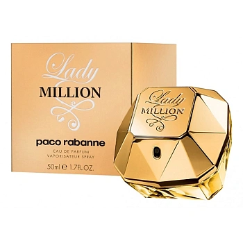 Paco Rabanne Lady Million парфюмерная вода 50 мл