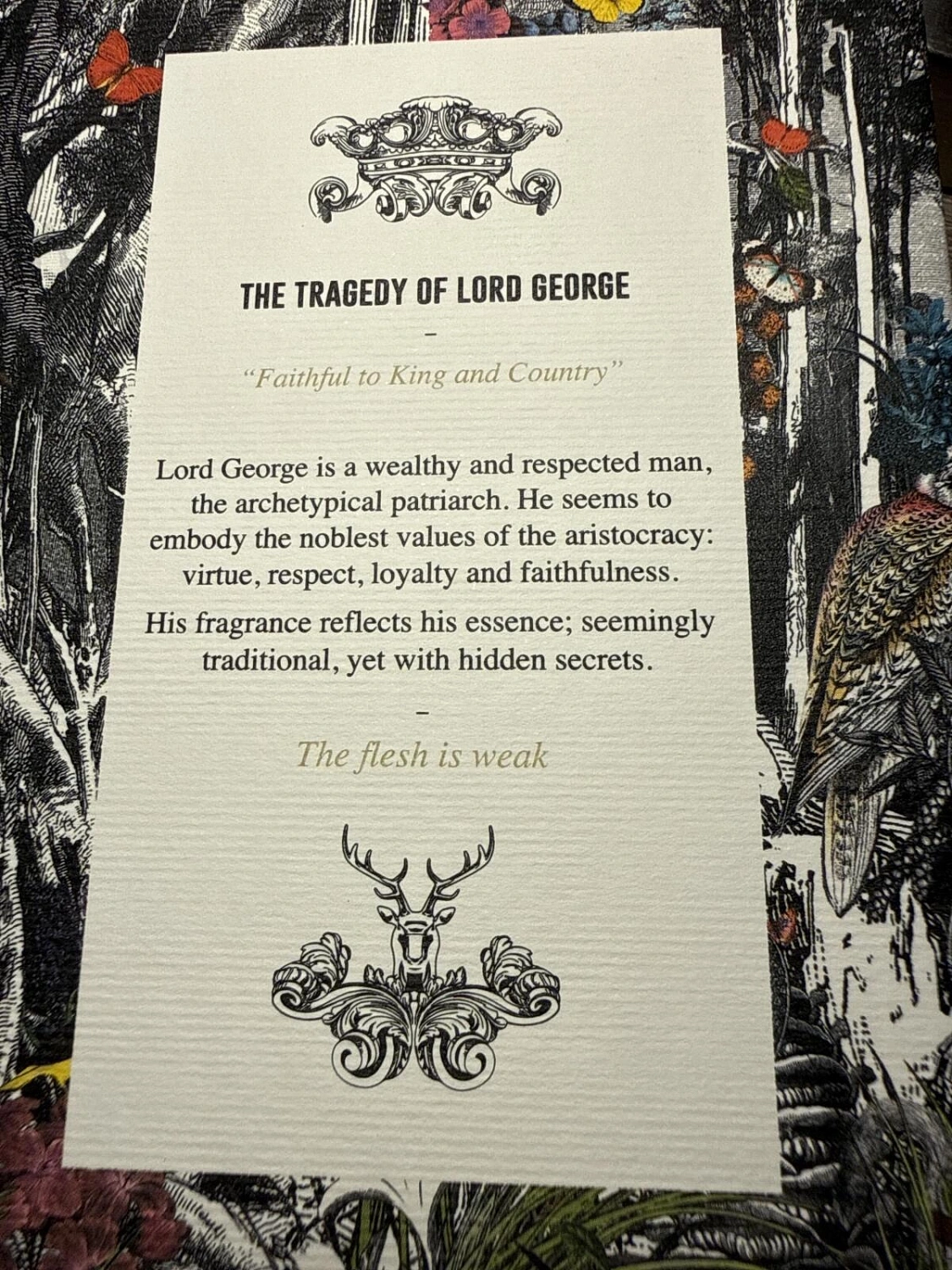 Penhaligon's The Tragedy of Lord George