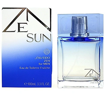 Shiseido Zen Sun for Men Eau de Toilette Frauche туалетная вода 100 мл