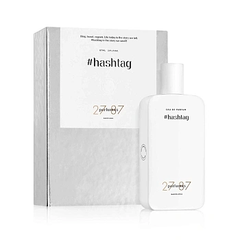 27 87 Perfumes #Hashtag парфюмерная вода 87 мл