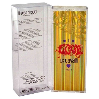 Roberto Cavalli Just Cavalli I Love Her туалетная вода 60 мл