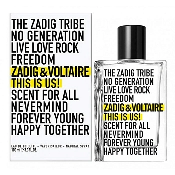 Zadig & Voltaire This is Us! туалетная вода 100 мл