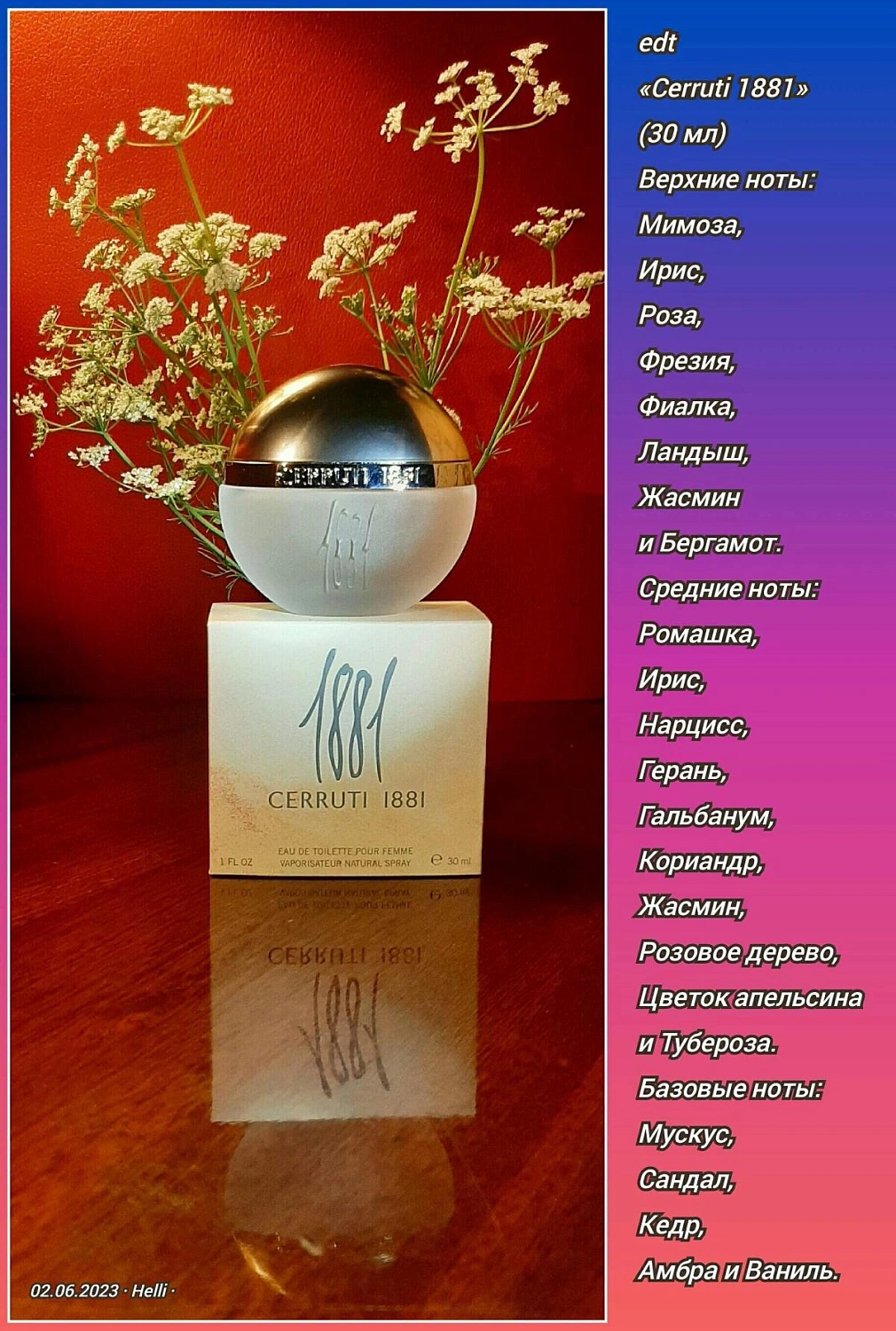 Cerruti 1881 1881 En Fleurs