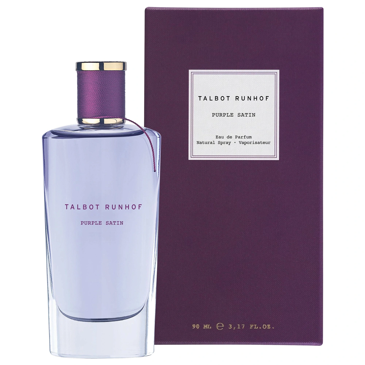 Talbot Runhof Purple Satin