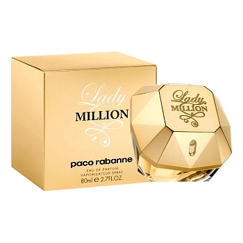 Paco Rabanne Lady Million парфюмерная вода 80 мл