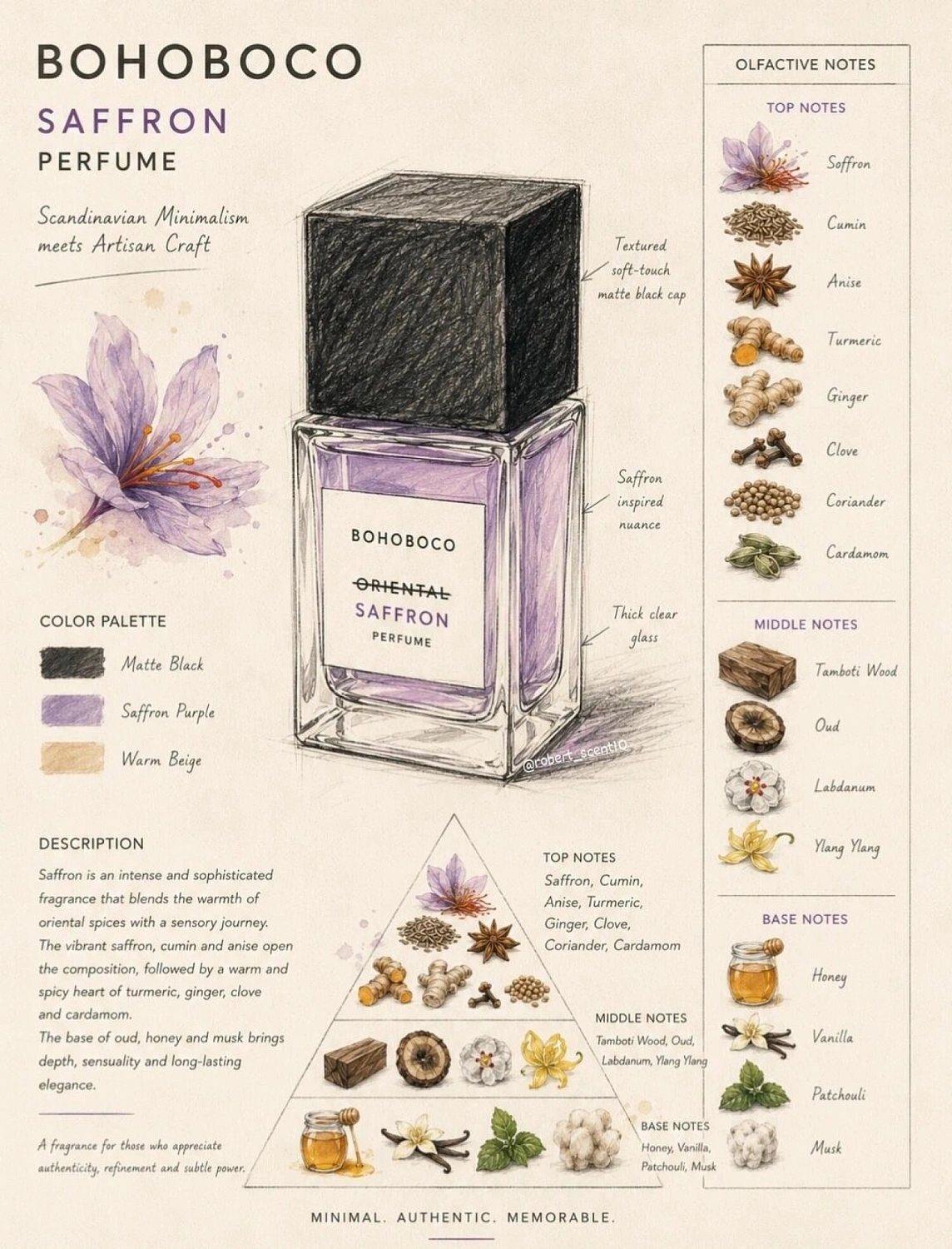 BOHOBOCO Oriental Saffron
