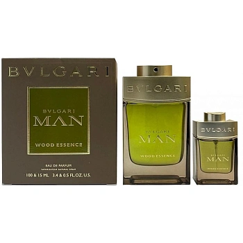 Bvlgari Man Wood Essence набор: парф. вода 100 мл + парф. вода 15 мл