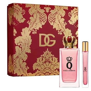 Q by Dolce & Gabbana набор: парф. вода 100 мл + парф. вода 10 мл (миниатюра)