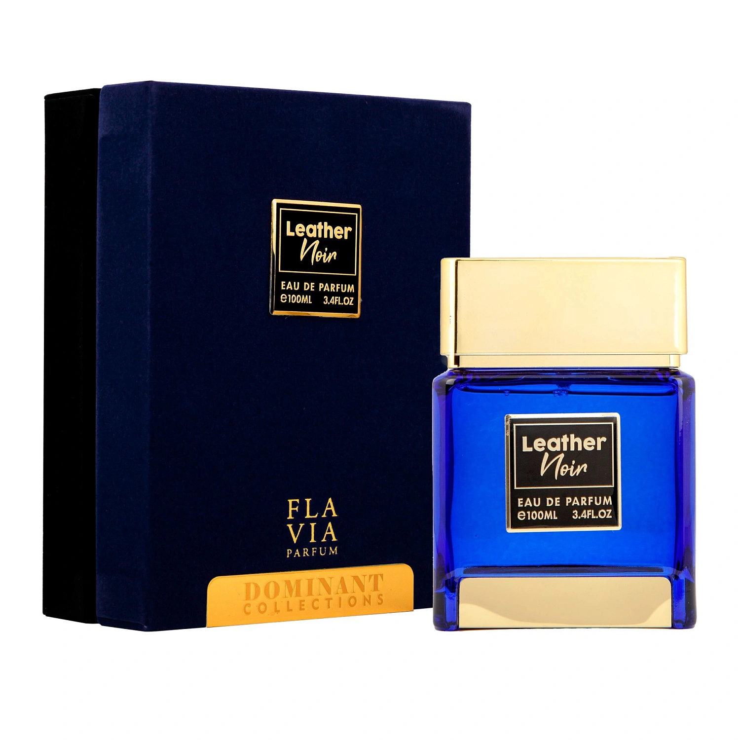 Flavia Leather Noir