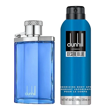 Dunhill Desire Blue набор: т.вода 100 мл + дезодорант 226 мл