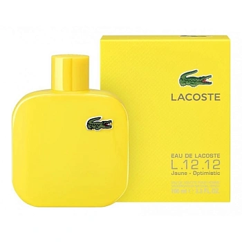 Eau de Lacoste L.12.12 Yellow (Jaune) туалетная вода 100 мл