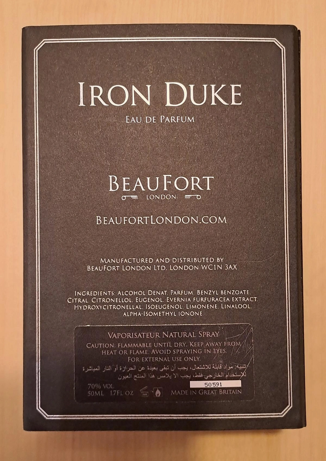 BeauFort London Iron Duke