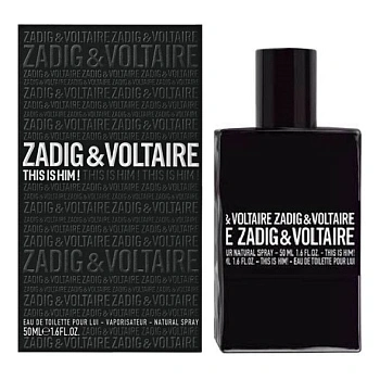Zadig & Voltaire This is Him туалетная вода 50 мл