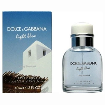 Dolce & Gabbana Light Blue Living Stromboli туалетная вода 40 мл