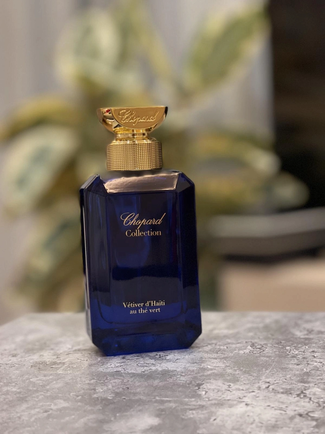 Chopard Vetiver d'Haiti au The Vert
