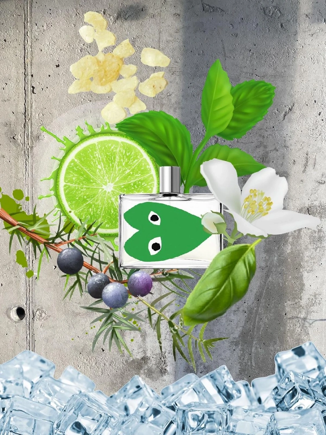 Comme des Garçons Play Green