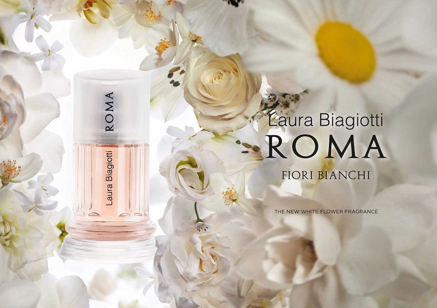 Laura Biagiotti Roma Fiori Bianchi