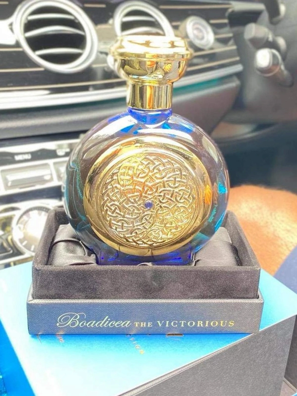 Boadicea the Victorious Blue Sapphire