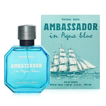 Фото Parfums Genty Ambassador In Aqua Blue