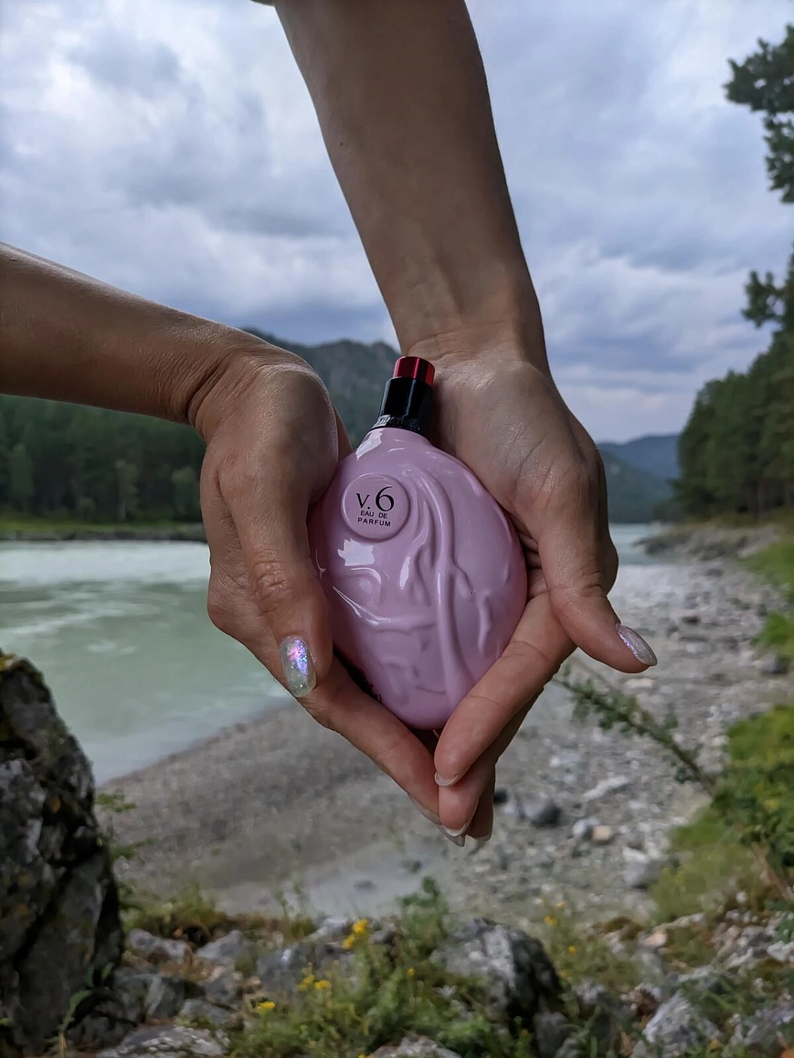 Map of the Heart Pink Heart V 6