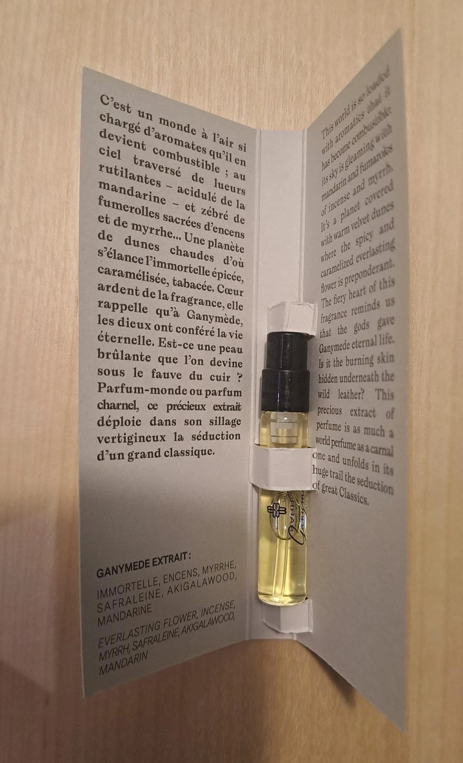 Marc-Antoine Barrois Ganymede Extrait