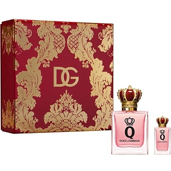 Q by Dolce & Gabbana набор: парф. вода 50 мл + парф. вода 5 мл (миниатюра)