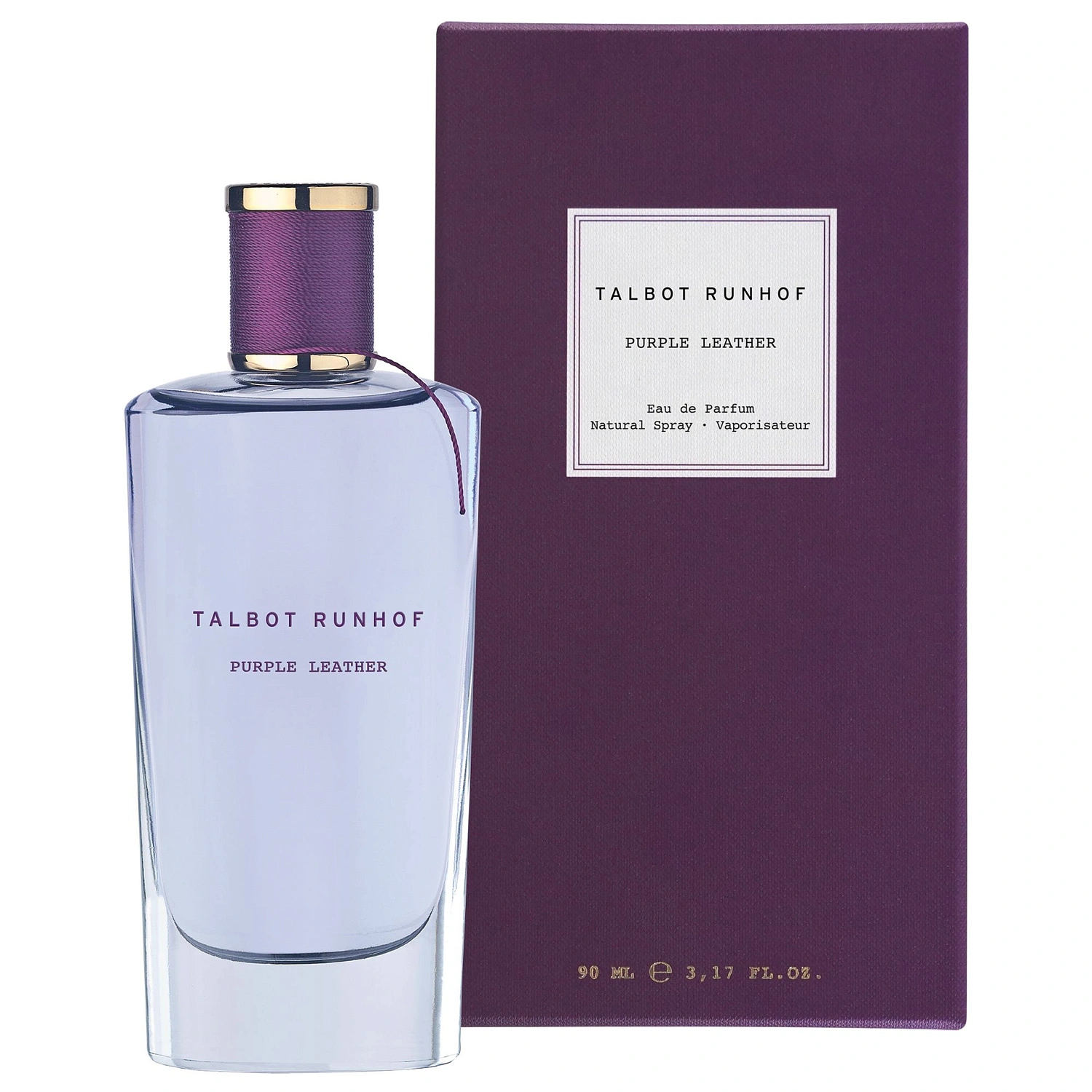 Talbot Runhof Purple Leather