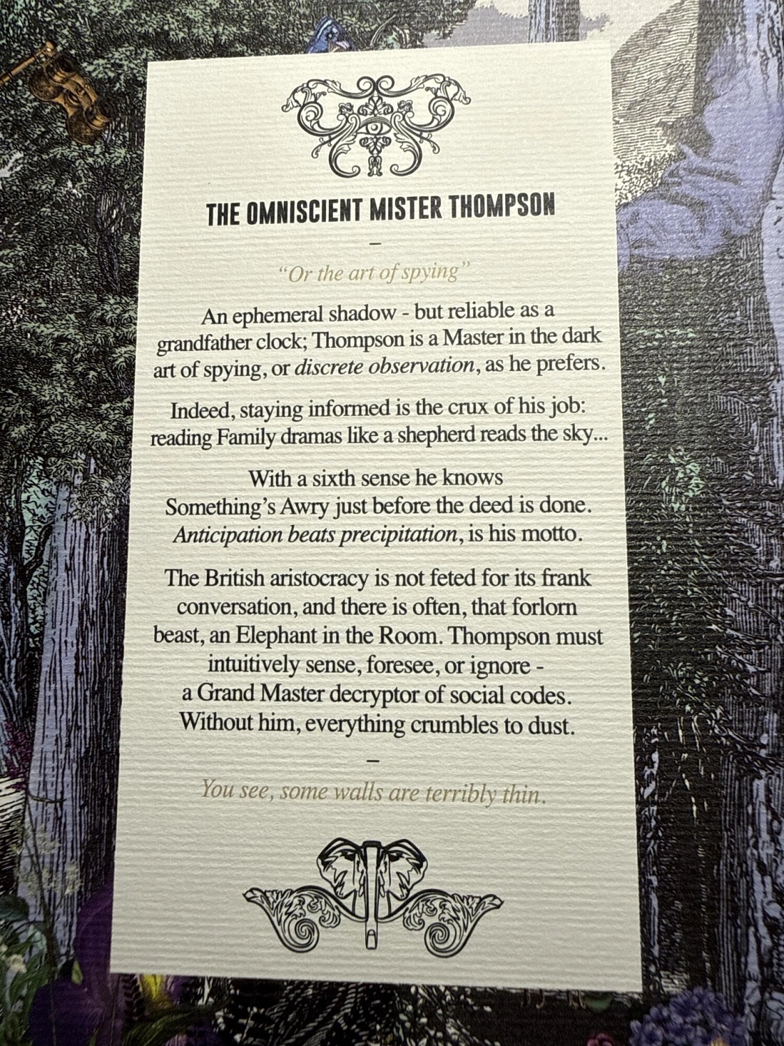 Penhaligon's The Omniscient Mr Thompson