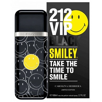 Фото Carolina Herrera 212 VIP Black Smiley