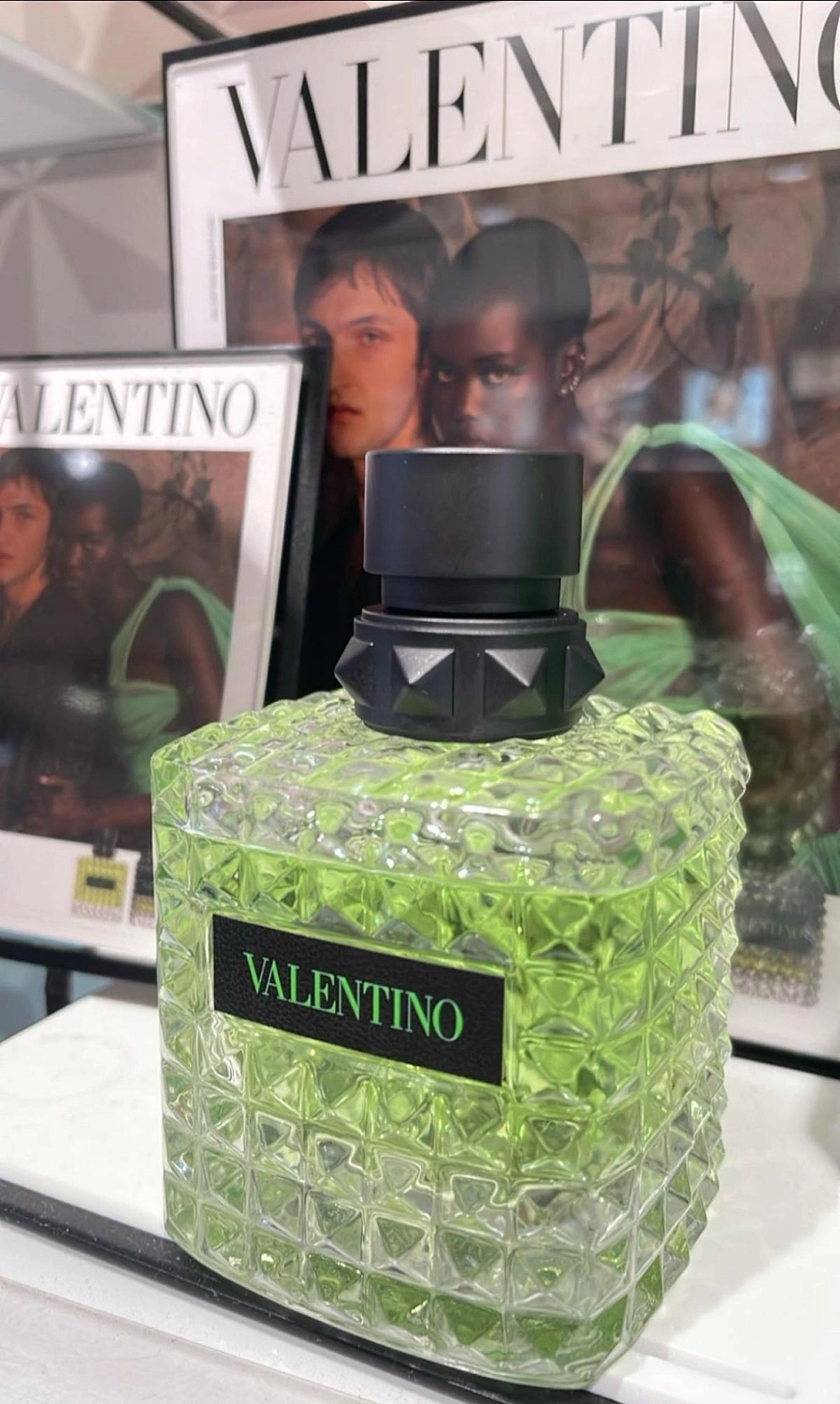 Valentino Donna Born in Roma Green Stravaganza