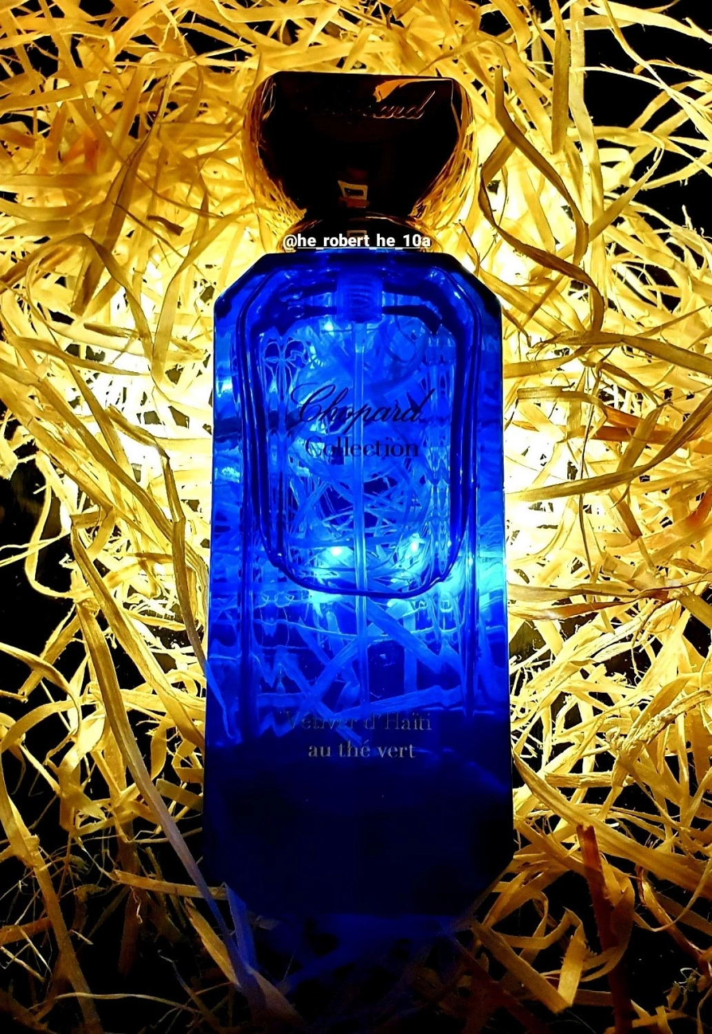 Chopard Vetiver d'Haiti au The Vert